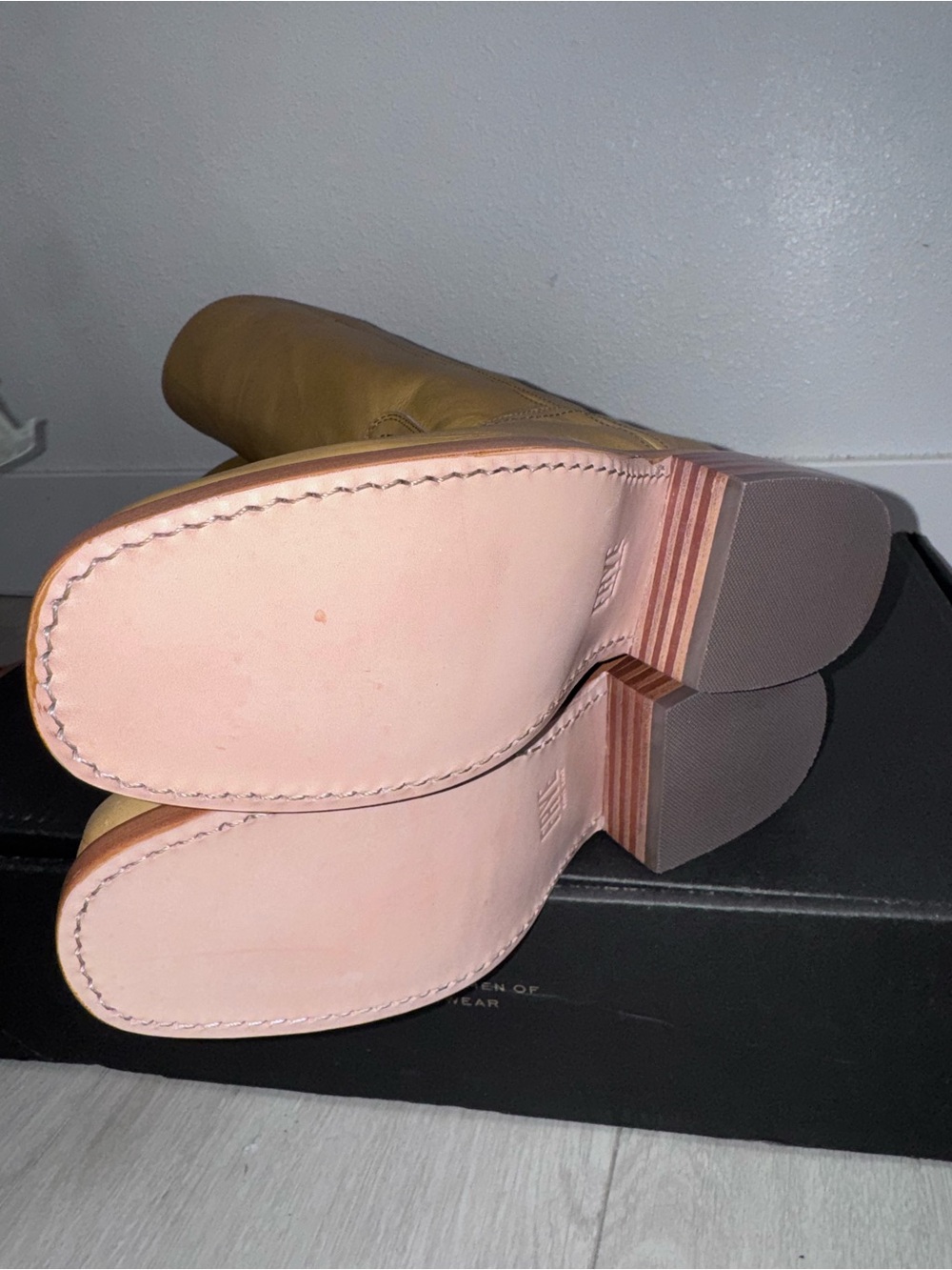 NEW FRYE Campus 14L Boots in Banana Sz: 7.5 - Picture 8 of 13